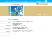Tablet Screenshot of previlabor.it